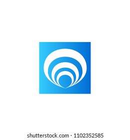 Abstract drill logo tornado