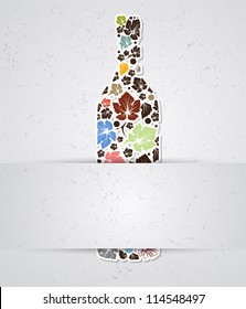 abstract drink background alcohol wine bottle