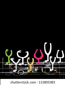 abstract drink background alcohol wine and cocktail