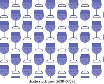 abstract drinking glass seamless background pattern