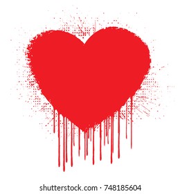 18,107 Dripping heart Images, Stock Photos & Vectors | Shutterstock