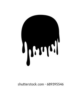 Abstract Dripping Vector Design Image