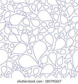 Abstract Drop Background, Seamless Pattern