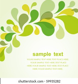 abstract drop Vector illustration