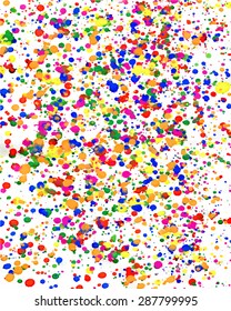 Abstract drops background. Decoration design element. Vector image