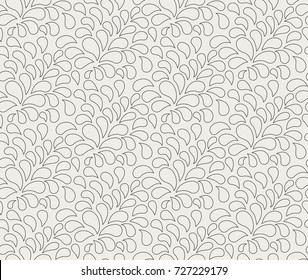 Abstract Drops Tiles Seamless Vector Pattern. Geometric texture. Repeating background.