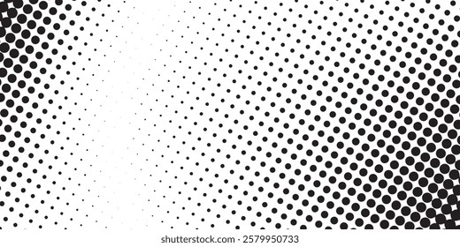 Abstract drunge halftone gradient background. Faded grit noise texture. White and black sand wallpaper. Retro pixelated backdrop modern simple abstract