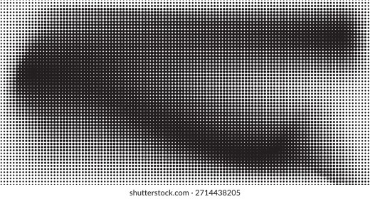 Fondo de gradiente de semitono de drunge Abstractas. Textura de ruido de grano desvanecido. Fondo de pantalla de arena blanco y negro. Fondo pixelado retro diseño simple moderno
