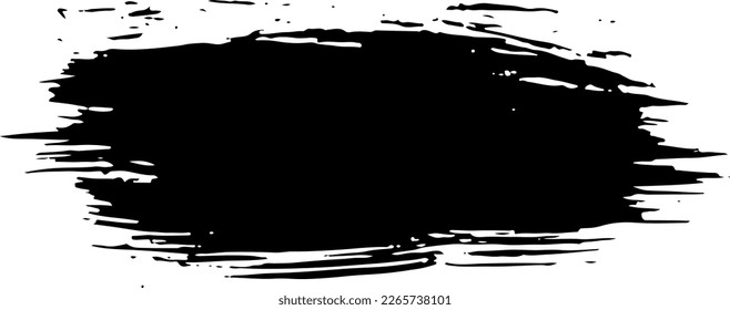 Abstract Dry Brush Grunge Banner