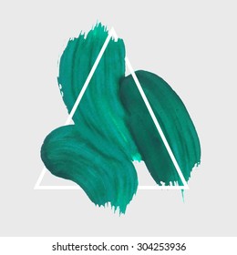 Abstract dry brush stroke background