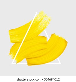 Abstract dry brush stroke background