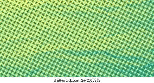 Abstract Duotone Halftone Dotted Retro Paper Print Texture Vector Illustration
