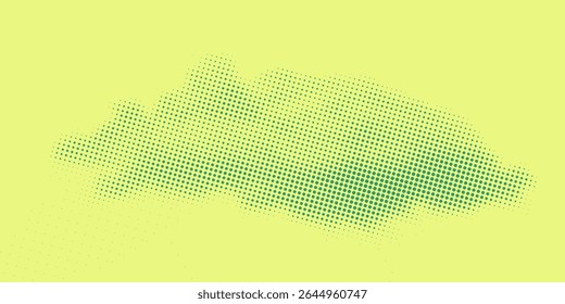 Abstract Duotone Halftone Dotted Retro Paper Print Texture Vector Illustration