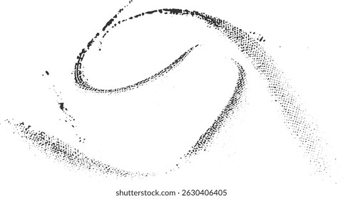 abstract dust particle and grain texture in grunge style on transparent background perfect for design overlays