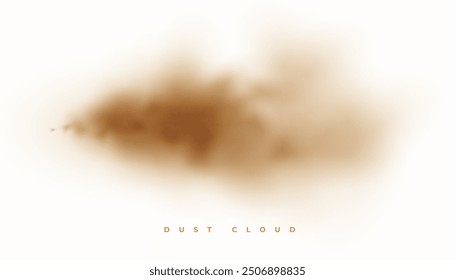 abstract dusty smoke cloud mist background design vector