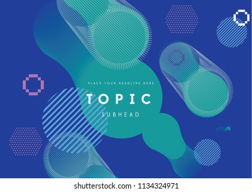 Abstract dynamic background