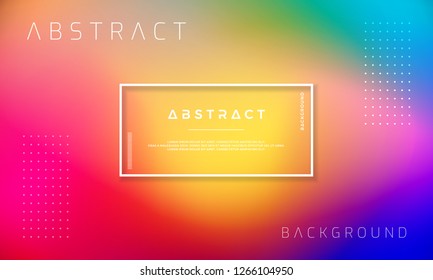 Abstract Dynamic background design with colorful gradient shapes.