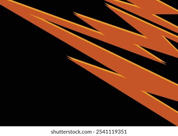 Fondo Abstractas y dinámico con pernos eléctricos, rayos y patrones en zigzag, que muestran un diseño futurista y potente