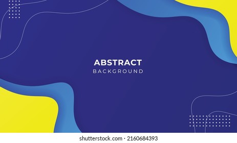 Abstract dynamic background with fluid shapes concept. Creative geometric wallpaper. Dynamic gradient shapes composition. Vector illustration