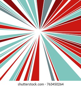 Abstract Dynamic Background, Fractal Explosion Star, Sunburst Background