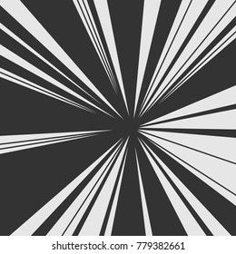 Abstract Dynamic Background, Fractal Explosion Star, Sunburst Background