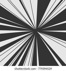 Abstract Dynamic Background, Fractal Explosion Star, Sunburst Background