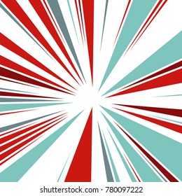 Abstract Dynamic Background, Fractal Explosion Star, Sunburst Background