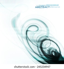 Abstract dynamic background, futuristic wavy vector illustration eps10