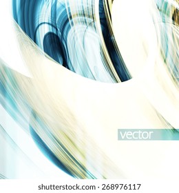 Abstract dynamic background, futuristic wavy vector illustration eps10