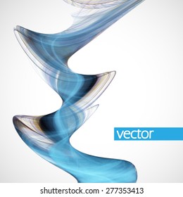 Abstract dynamic background, futuristic wavy vector illustration eps10