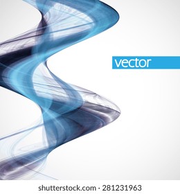 Abstract dynamic background, futuristic wavy vector illustration eps10