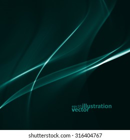 Abstract dynamic background, futuristic wavy vector illustration eps10