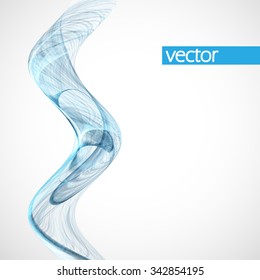 Abstract dynamic background, futuristic wavy vector illustration eps10
