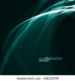 Abstract dynamic background, futuristic wavy vector illustration eps10