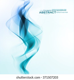 Abstract dynamic background, futuristic wavy vector illustration eps10