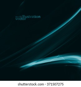 Abstract dynamic background, futuristic wavy vector illustration eps10