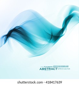 Abstract dynamic background, futuristic wavy vector illustration eps10