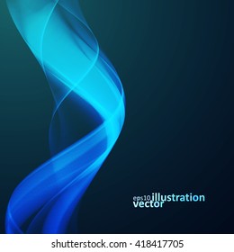 Abstract dynamic background, futuristic wavy vector illustration eps10
