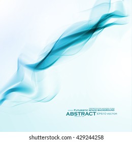Abstract dynamic background, futuristic wavy vector illustration eps10