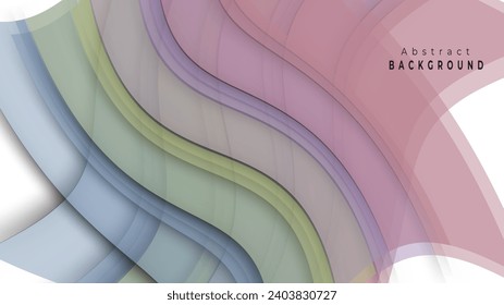 Resumen de fondo dinámico con forma diagonal en color pastel