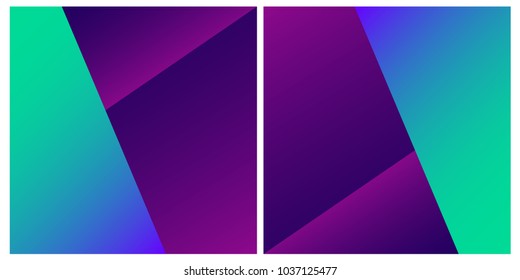 Abstract dynamic background vector art with blue, green and violet trendy colors. Abstract Vector Illustration. Modern for brochure or design template.