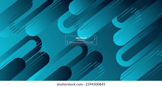 Abstract dynamic blue gradient background with simple shadow pattern design. Futuristic and luxury design. Vector eps10