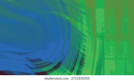 Abstract dynamic blue and green background with flowing shapes and textures animation, Abstracts Twirl Noise, Stock royalty free.