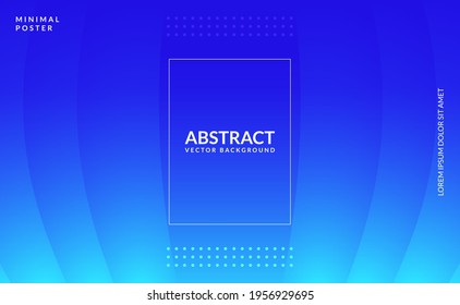 fondo de gradiente de líneas azules dinámicas abstractas