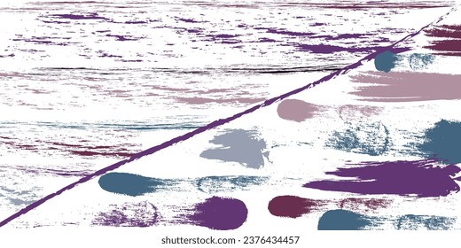 Abstract and Dynamic Brush Background. Brush Stroke Illustration for Banner, Poster or Sports Background. Scratches and Texture Elements For Design