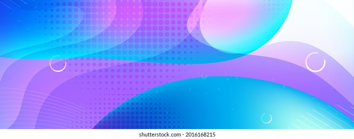 Abstract Dynamic Colorful Gradient Background Design.
