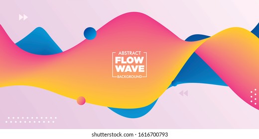 abstract dynamic colorful vibrant wave colorful background. design for flyer, poster, card, banner and other application. vector illustration