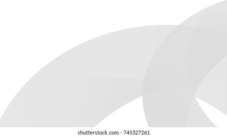 Abstract Dynamic Curve White and Gray