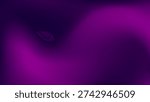 Abstract dynamic dark purple liquid neon wave, blurred soft colorful gradient background. Gradient mesh. Modern template for design concepts, wallpapers, presentations, posters, prints and web. Vector illustration