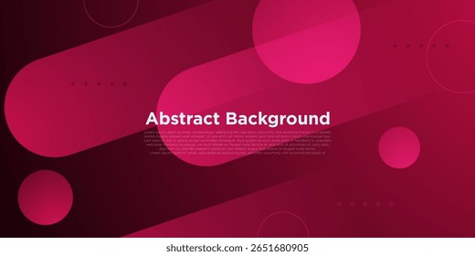 Abstract dynamic dark red color background. Dynamic shapes overlap pattern background. Eps10 vector